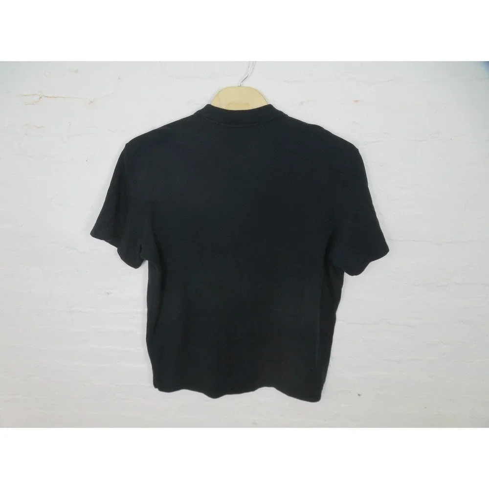 Vtg Air Jordan Polo Shirt Mens 3XL Black Jumpman Logo 23 Embroidered Basketball